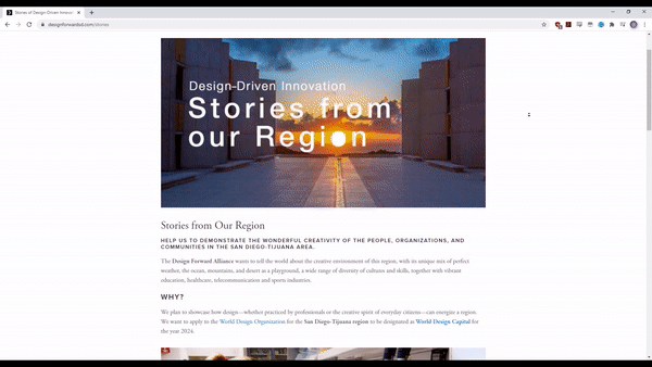 The final version of the new DFA website